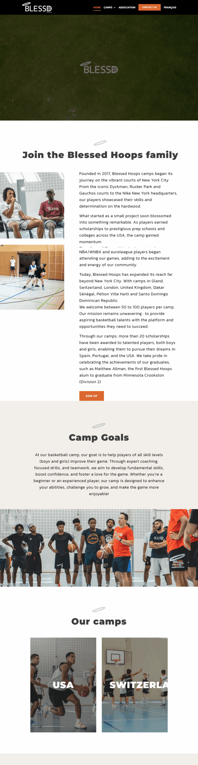 Blessed Hoops | WebSenix