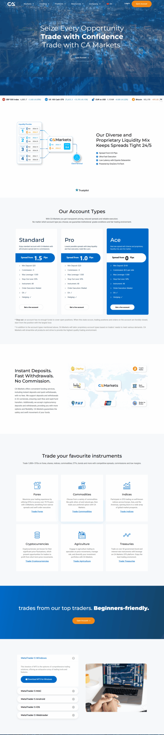 Ca Market | WebSenix