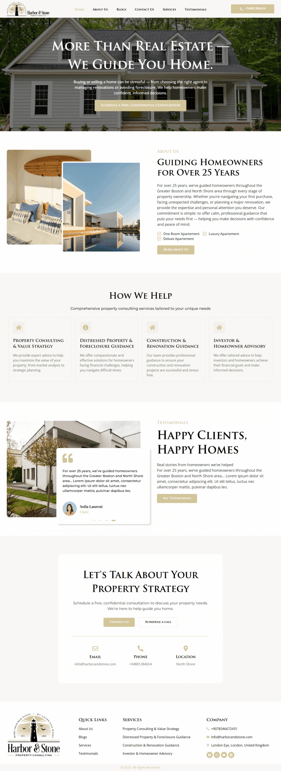 Haarbor & Stone | WebSenix