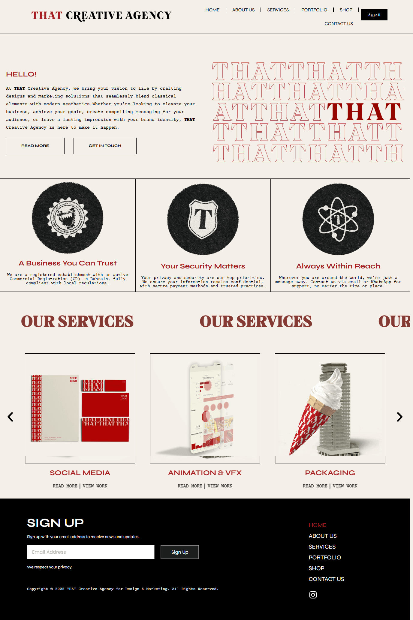 That Agency | WebSenix